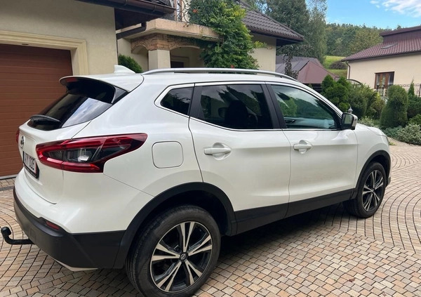 Nissan Qashqai cena 75800 przebieg: 55500, rok produkcji 2019 z Nowe małe 211